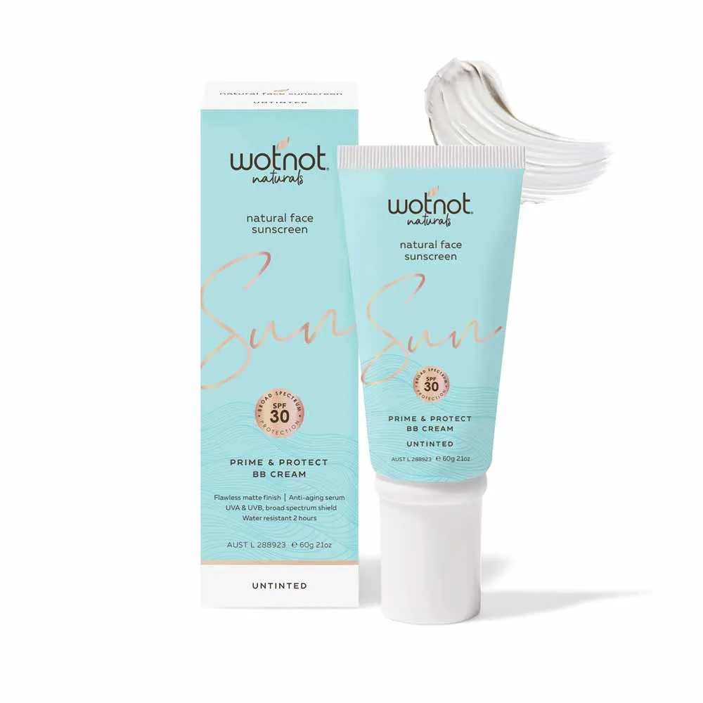30 SPF Natural Face Sunscreen & BB Cream - 60ml