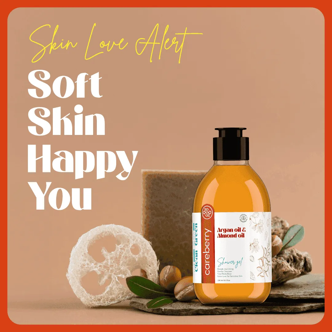 Argan & Almond Oil Nourishing Shower Gel