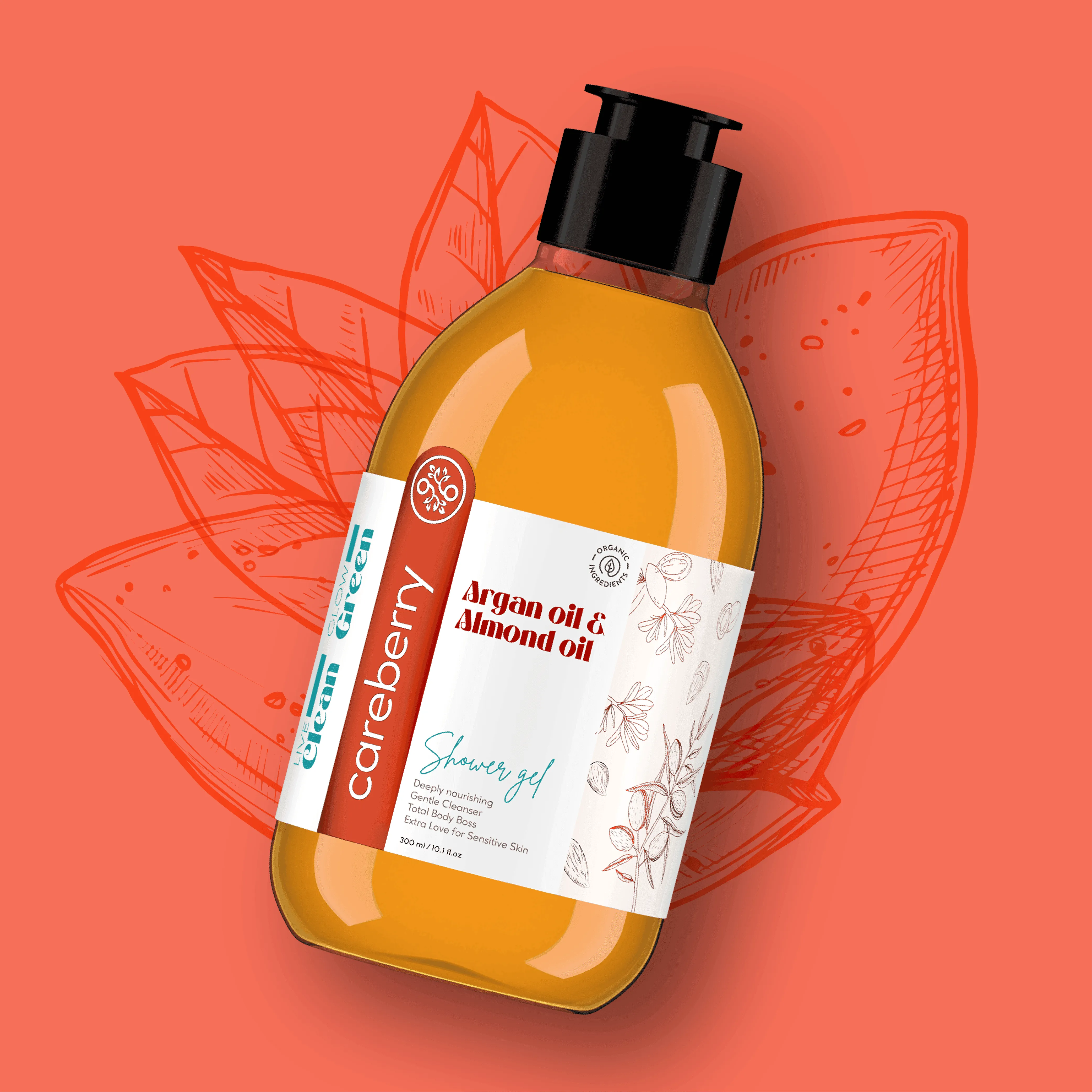 Argan & Almond Oil Nourishing Shower Gel