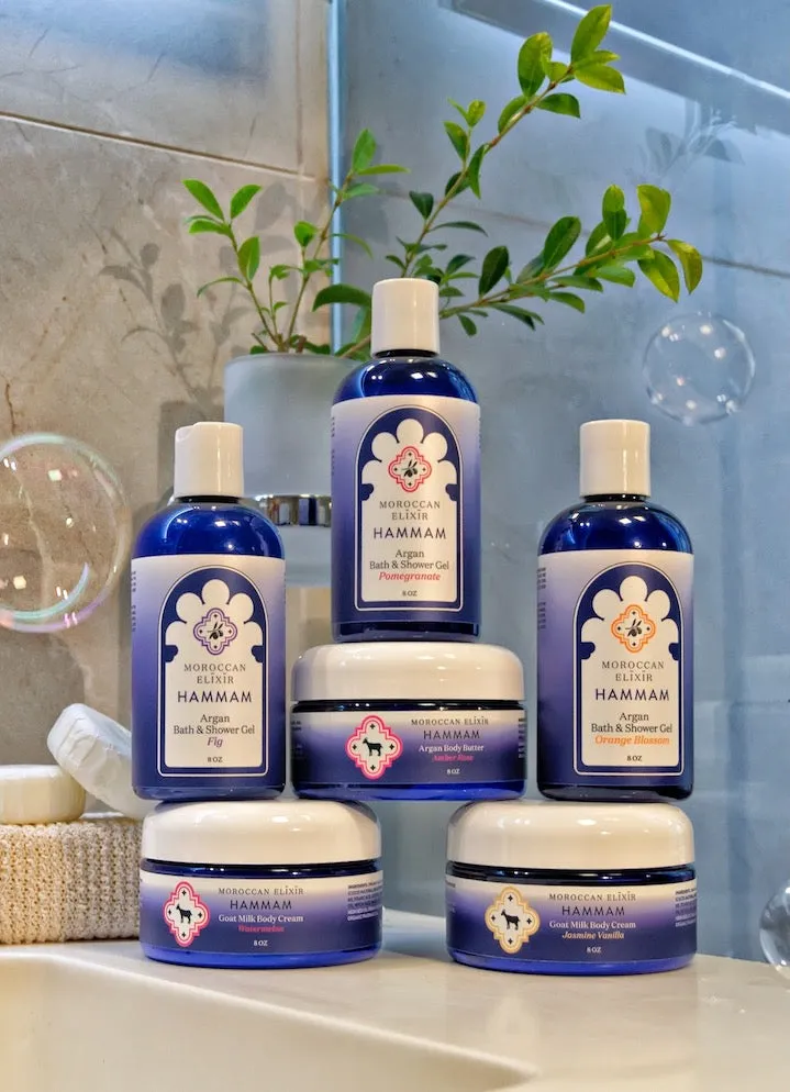 Argan Oil  Shower Gel   Body Butter Set