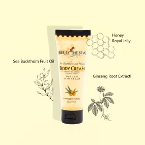 Bee by the Sea Body Cream 75ml / 2.5oz to 220ml / 6oz