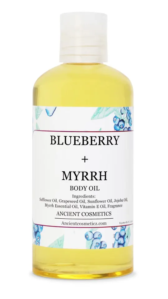 Blueberry   Myrrh Body Oil