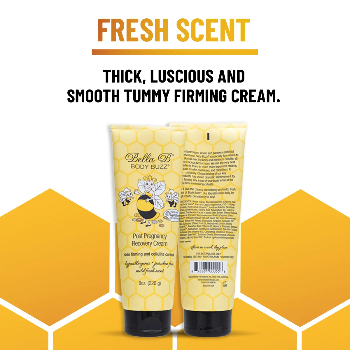 Body Buzz Post Pregnancy Recovery Cream 8oz
