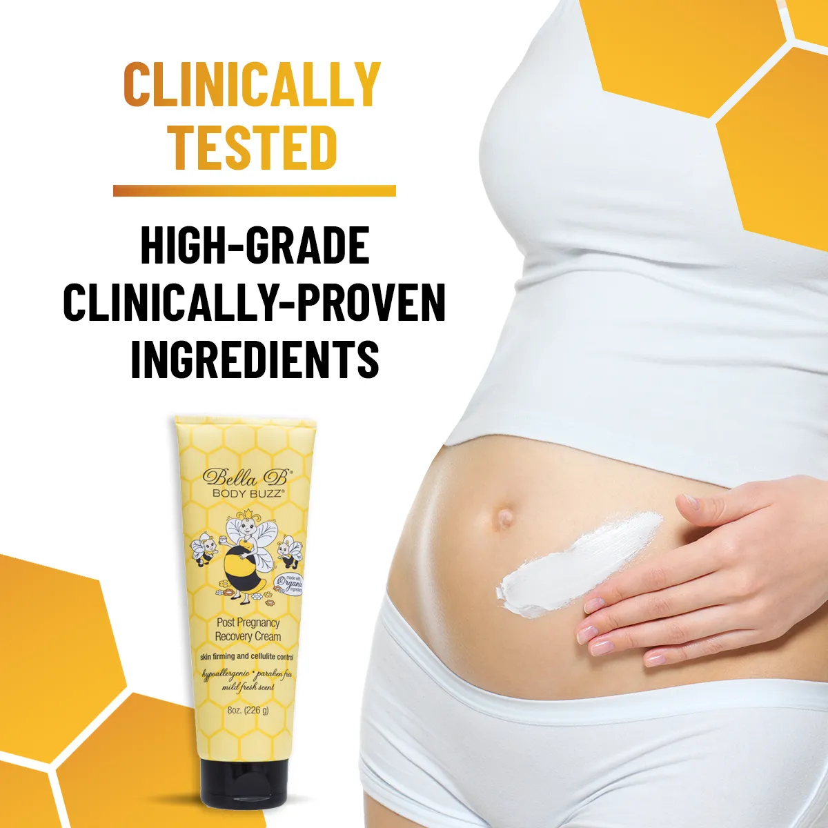 Body Buzz Post Pregnancy Recovery Cream 8oz