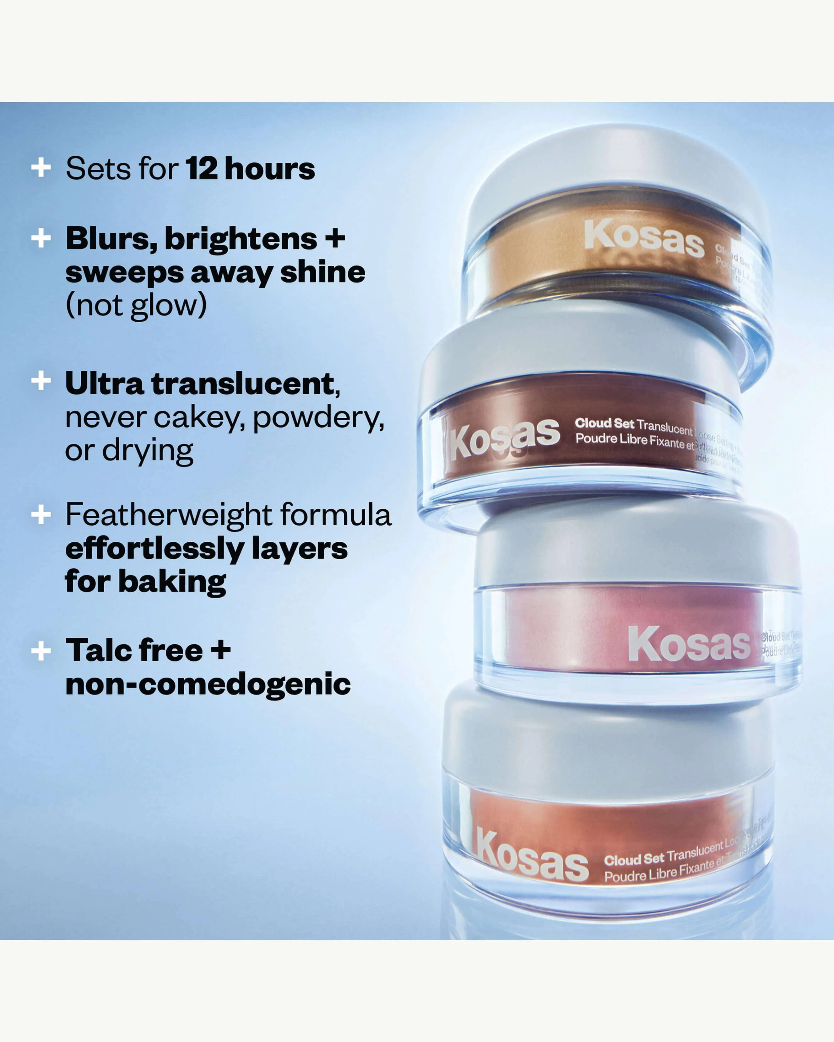Cloud Set Translucent Loose Setting   Blurring Powder