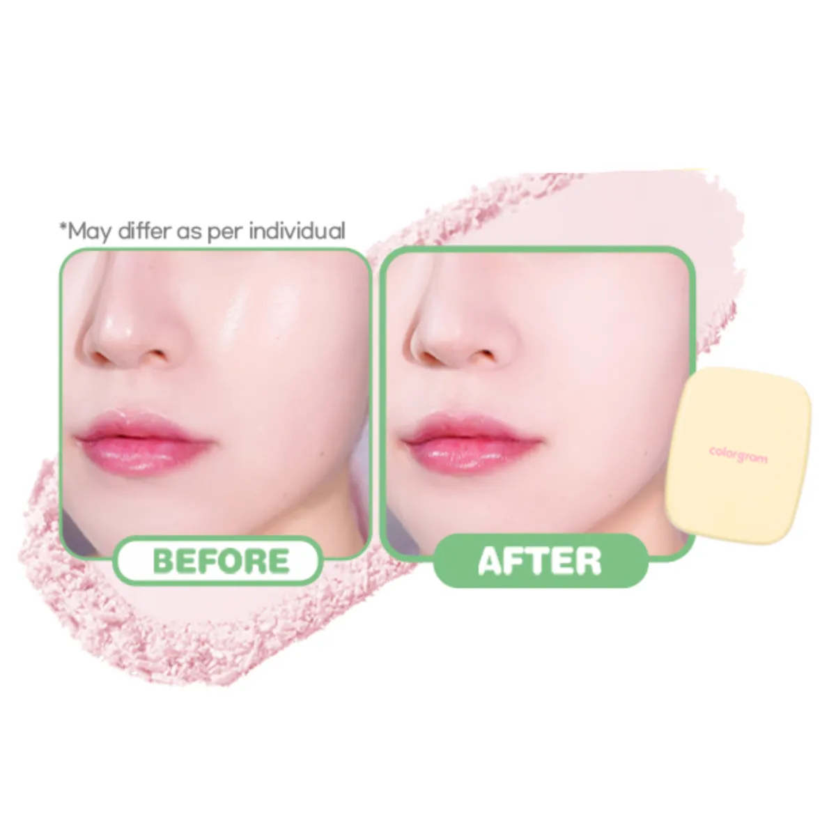 Colorgram Sebum Retouching Blur Pact 韩国Colorgram 多巴胺定妆粉饼 6.5g