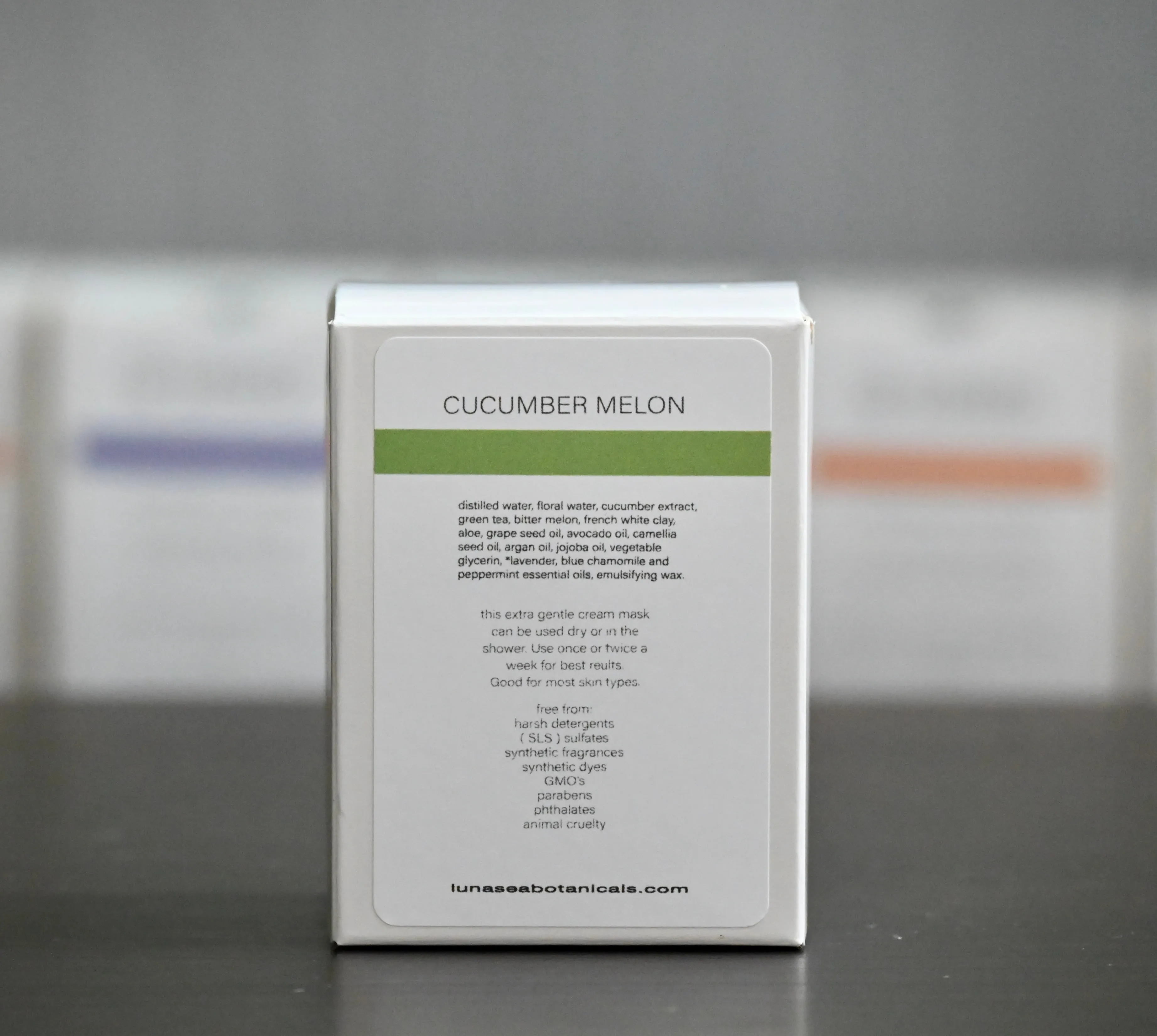 Cucumber Melon Soothing Cream Mask