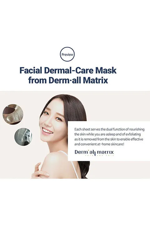 [DERMALL MATRIX] Facial Dermal-Care Mask (1Pcs Or 1Box(4Pcs)
