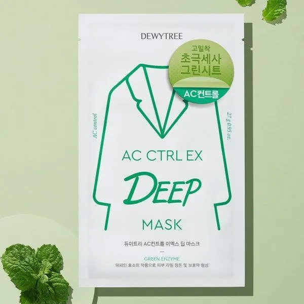 [DEWYTREE] AC Control EX Deep Mask Sheet 27g*10EA