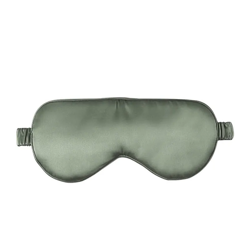 DISANGNI 100% Natural Mulberry Pillowcase Eye mask Set for Hair and Skin with Hidden Zipper 22 Momme Both Sides Real Silk Pillow Case 1pc