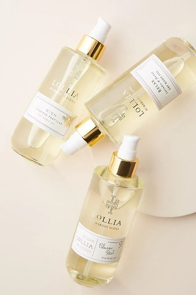 Dry body oil Lollia, relax