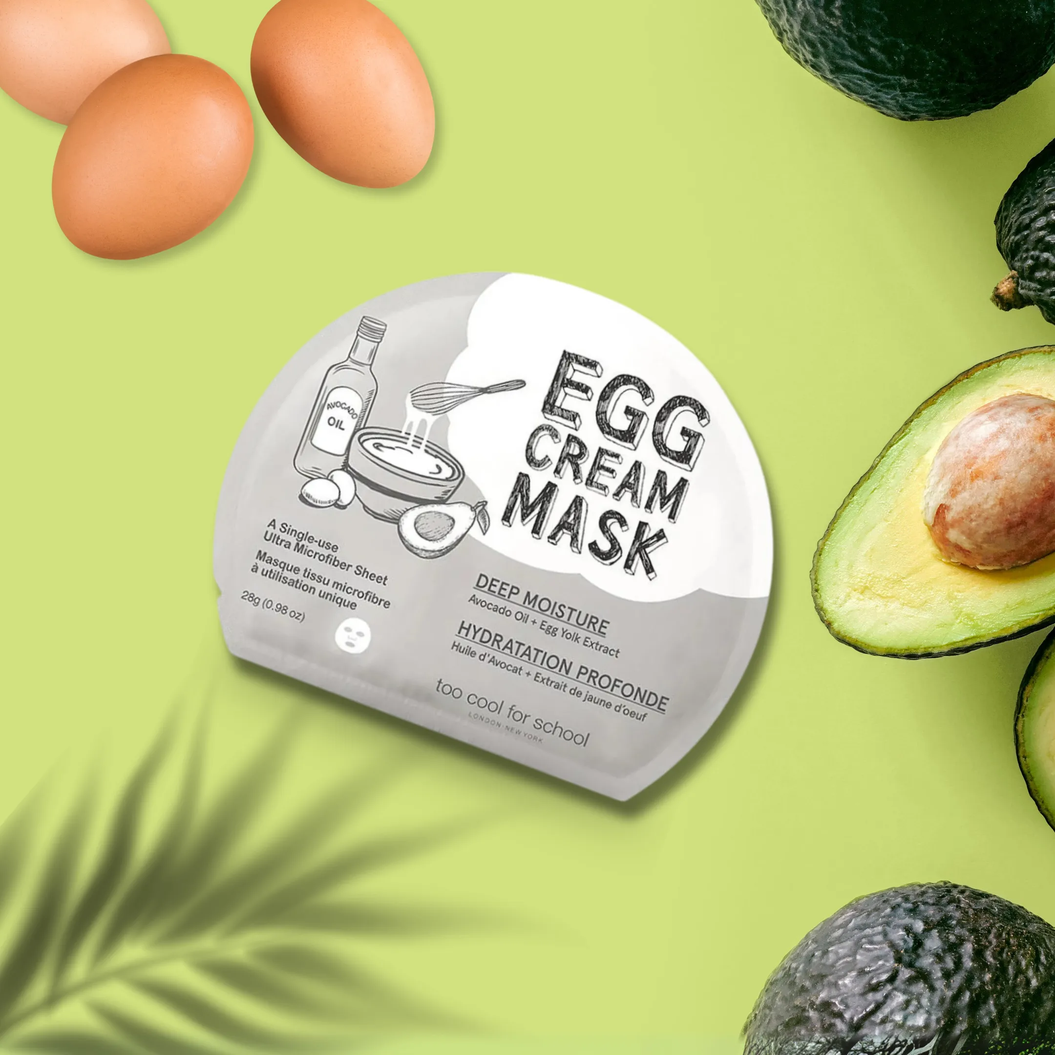 Egg Cream Mask (Deep Moisture)