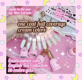 English Tea Collection- Cream Nude Gels!~ bb ombre