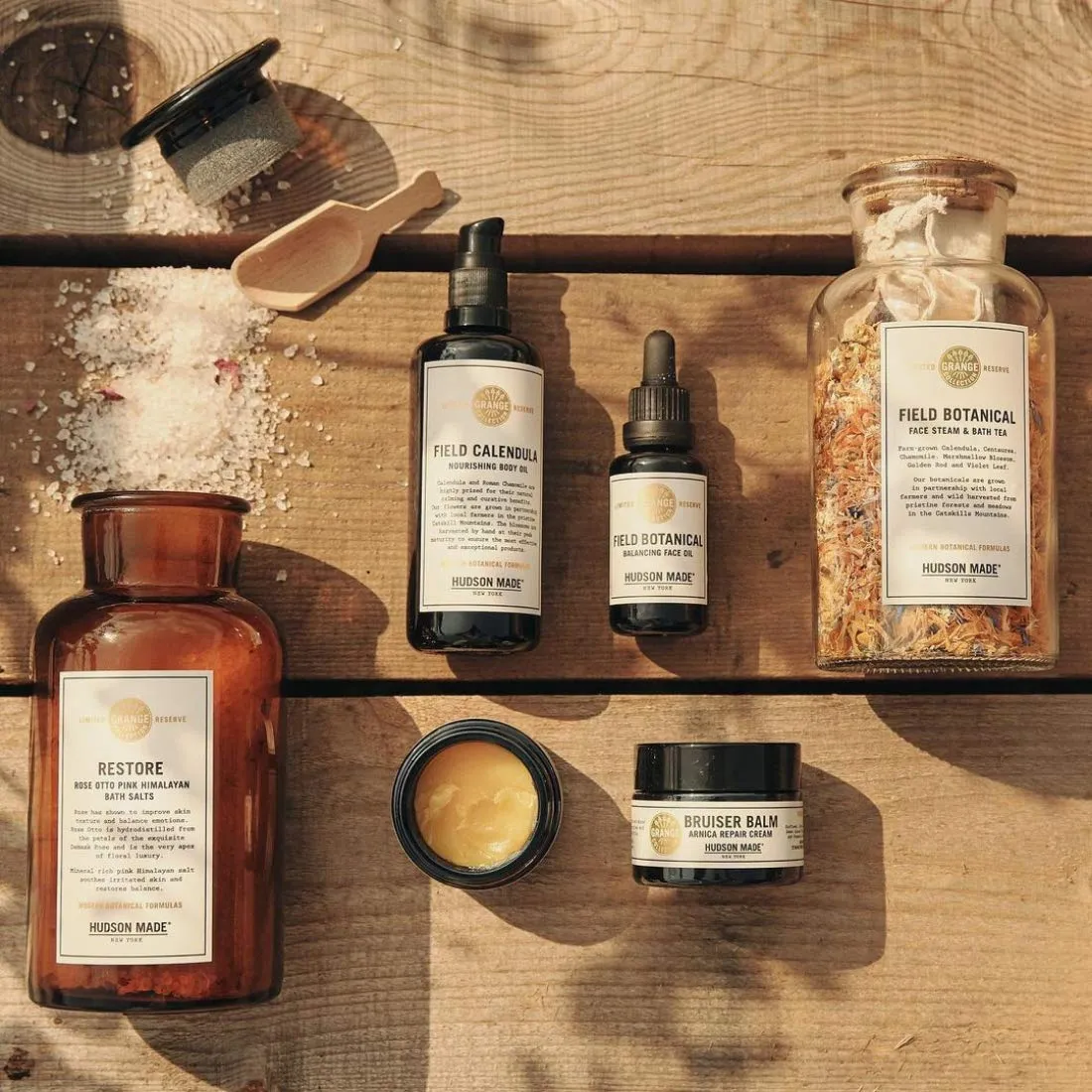 Hudson Made Grange Collection - Nourishing Body Oil 100 ML Field Calendula Nourishing Body Oil