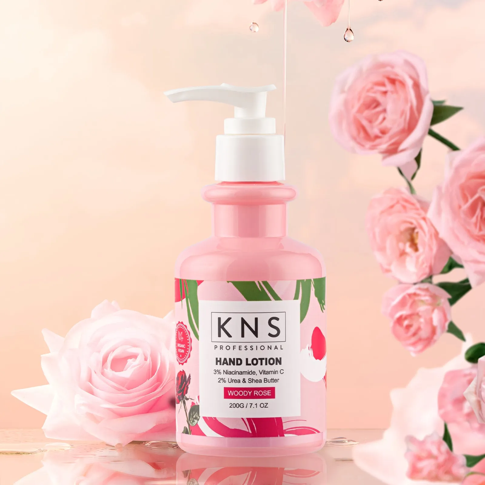 KNS Hand Lotion - Woody Rose