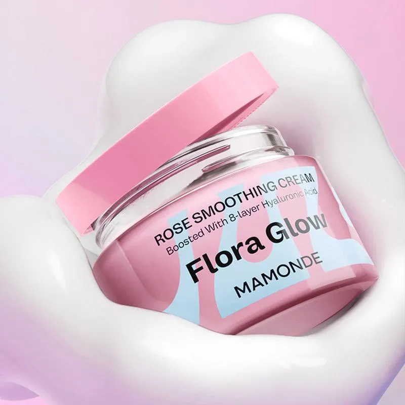 [Mamonde] Flora Glow Rose Smoothing Cream 50ml