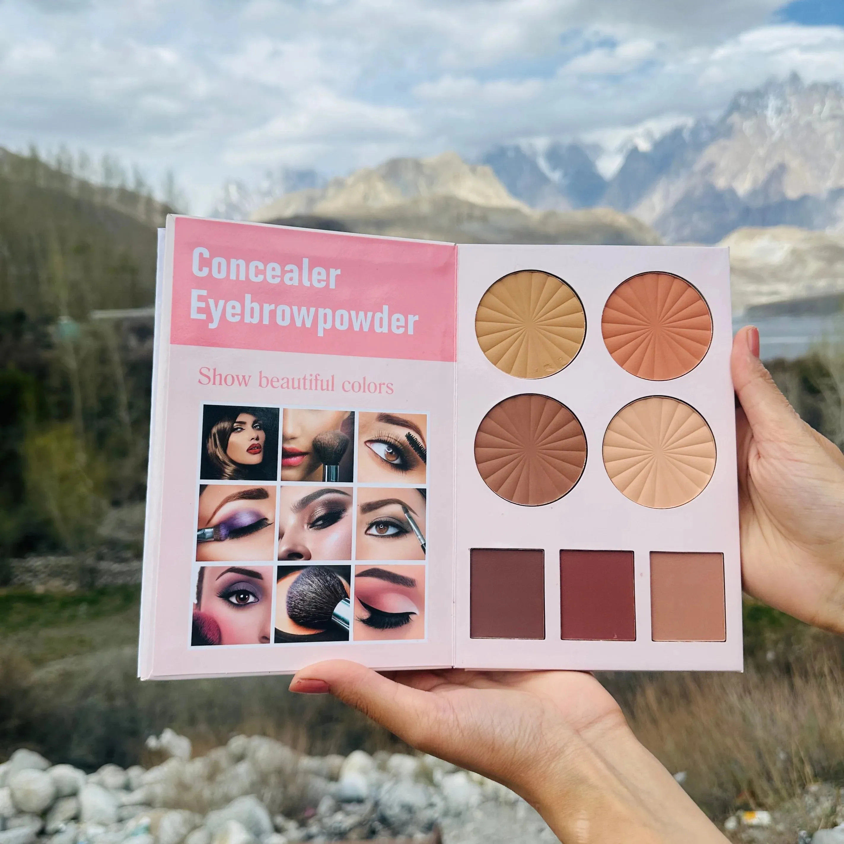 Mocallure - 4 Layers All-in-One White Makeup Book Palette
