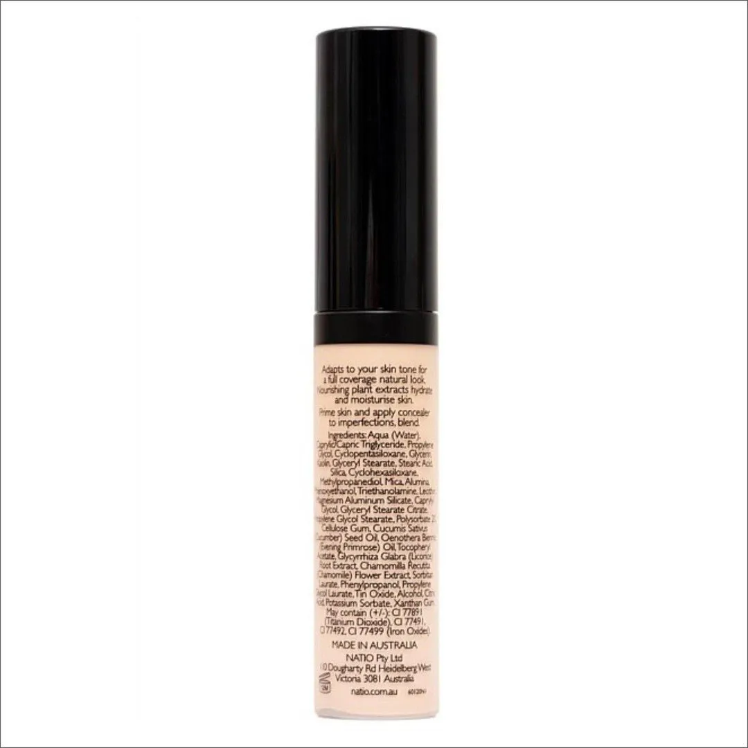 Natio Full Coverage Concealer Medium 12ml