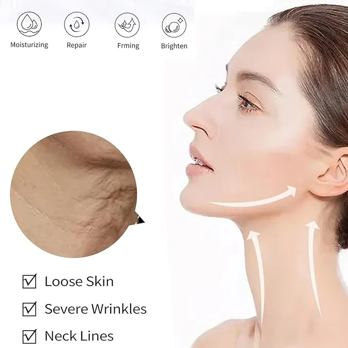 Neck Firming Cream, Neck Cream, Anti Wrinkle Cream, Skin Tightening Cream, Double Chin Reducer Cream, Neck and Chest Tightening Cream, Tightening Sagging Skin, For a Wrinkle-Free