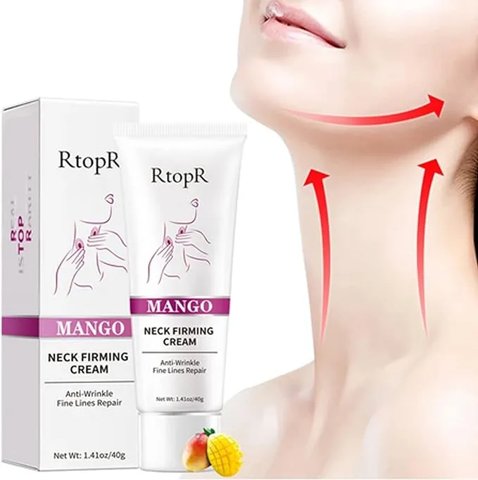 Neck Firming Cream, Neck Cream, Anti Wrinkle Cream, Skin Tightening Cream, Double Chin Reducer Cream, Neck and Chest Tightening Cream, Tightening Sagging Skin, For a Wrinkle-Free
