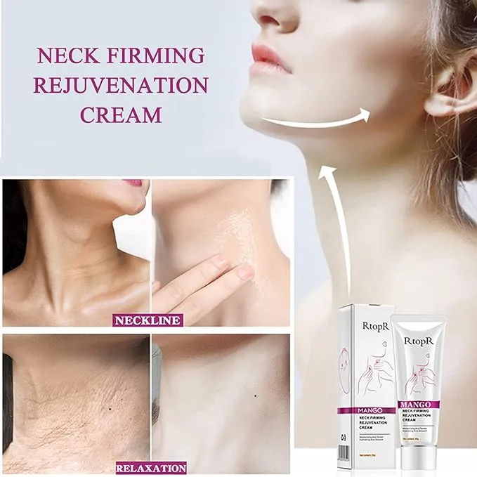 Neck Firming Cream, Neck Cream, Anti Wrinkle Cream, Skin Tightening Cream, Double Chin Reducer Cream, Neck and Chest Tightening Cream, Tightening Sagging Skin, For a Wrinkle-Free