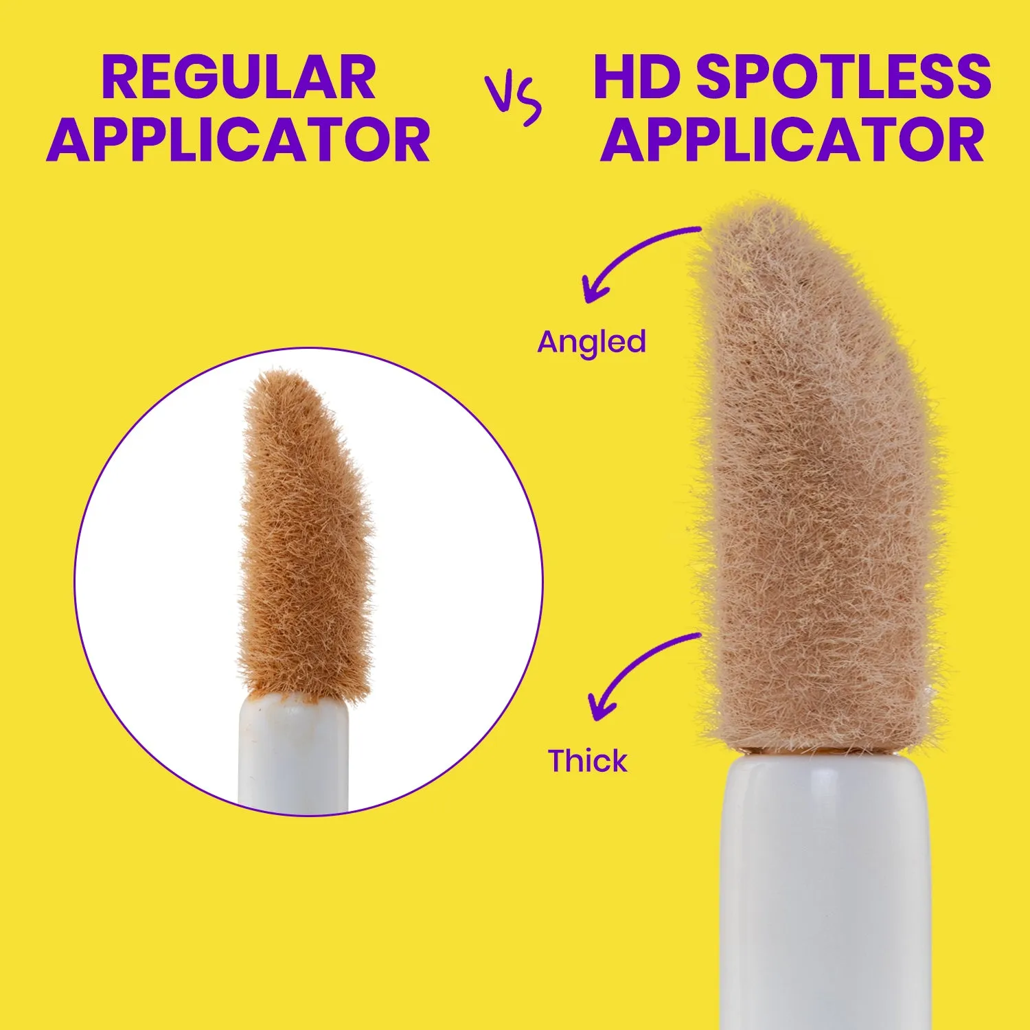 NY Bae HD Spotless Concealer - Creamy Beige 03 (11g) | Lightweight Foundation | Contour | Glowing Korean Skin | Medium Coverage | Matte Finish