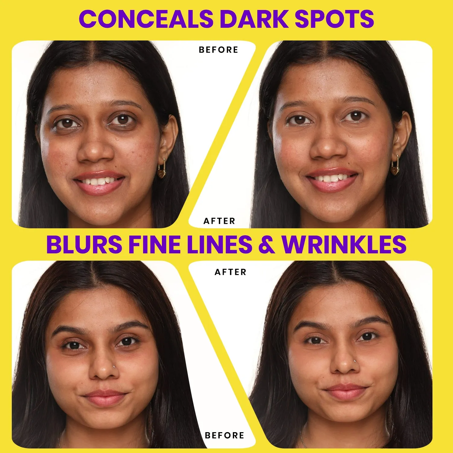 NY Bae HD Spotless Concealer - Creamy Beige 03 (11g) | Lightweight Foundation | Contour | Glowing Korean Skin | Medium Coverage | Matte Finish