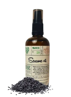 Pure Sesame Oil - 100% Natural Oil, 100 ml