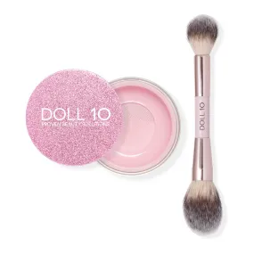 Set Your Intentions Pink Powder and Brush Duo