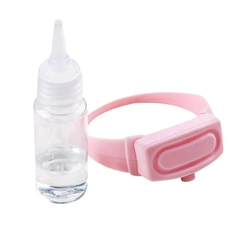 Silicone Bracelet Wristband Sanitiser Disinfectant Gel Dispenser