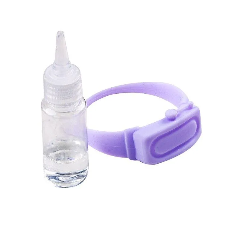 Silicone Bracelet Wristband Sanitiser Disinfectant Gel Dispenser