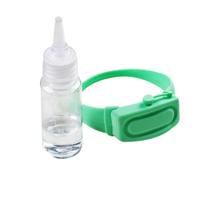 Silicone Bracelet Wristband Sanitiser Disinfectant Gel Dispenser