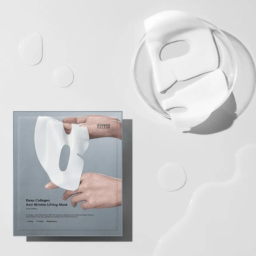 [SUNGBOON EDITOR] Deep Collagen Anti Wrinkle Lifting Mask 37g*4EA