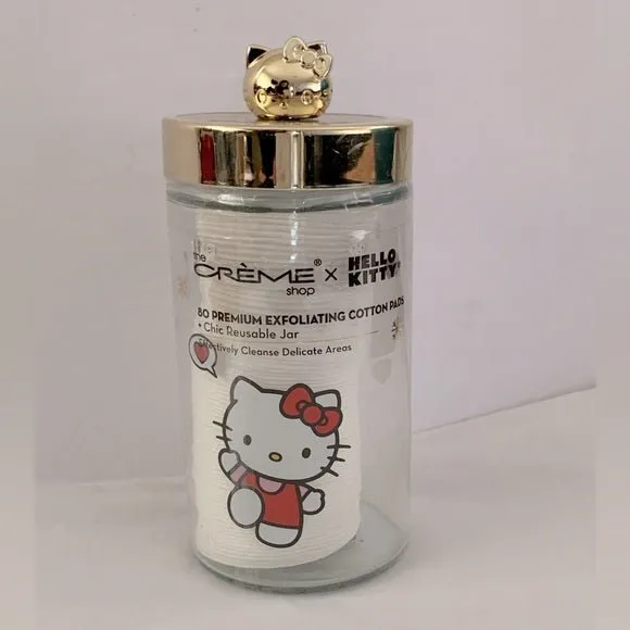 The Creme Shop Chic Reusable Jar   Pads / Swabs
