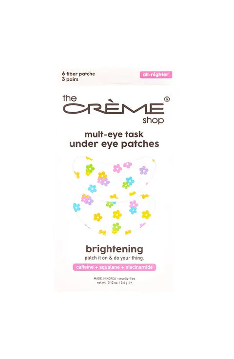 The Creme Shop  Mult-Eye Task Under Eye Patches - Brightening - All-Nighter (3 Pairs)