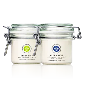 Ultra Rich Anti Ageing Face Cream Night And Day Formula. Hand Made In Scotland
