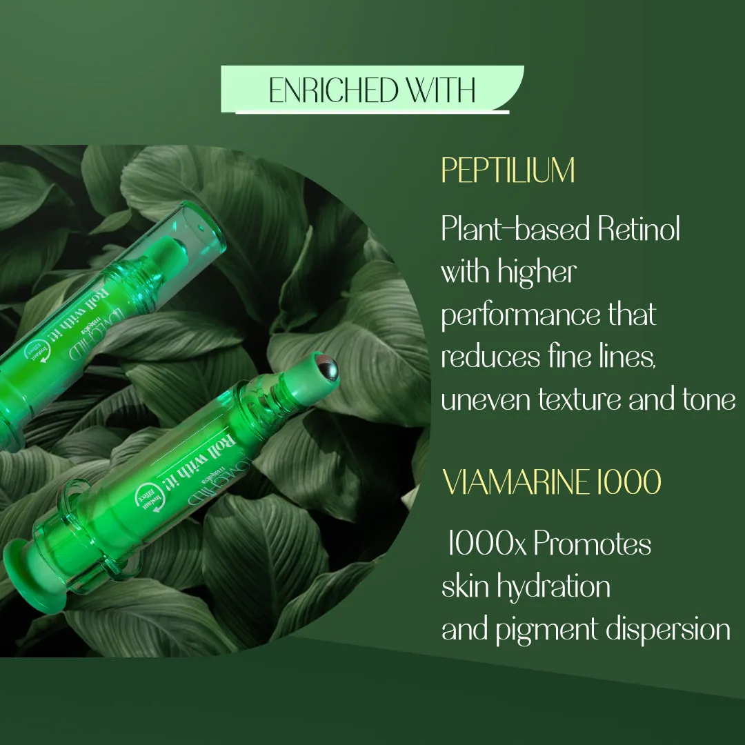 Under Eye Care- Roll with it!  Instant Depuffing Effect