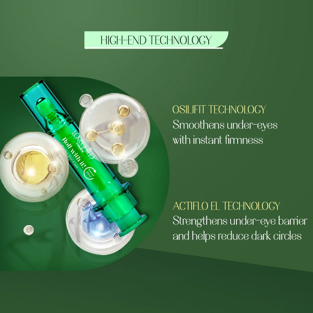 Under Eye Care- Roll with it!  Instant Depuffing Effect