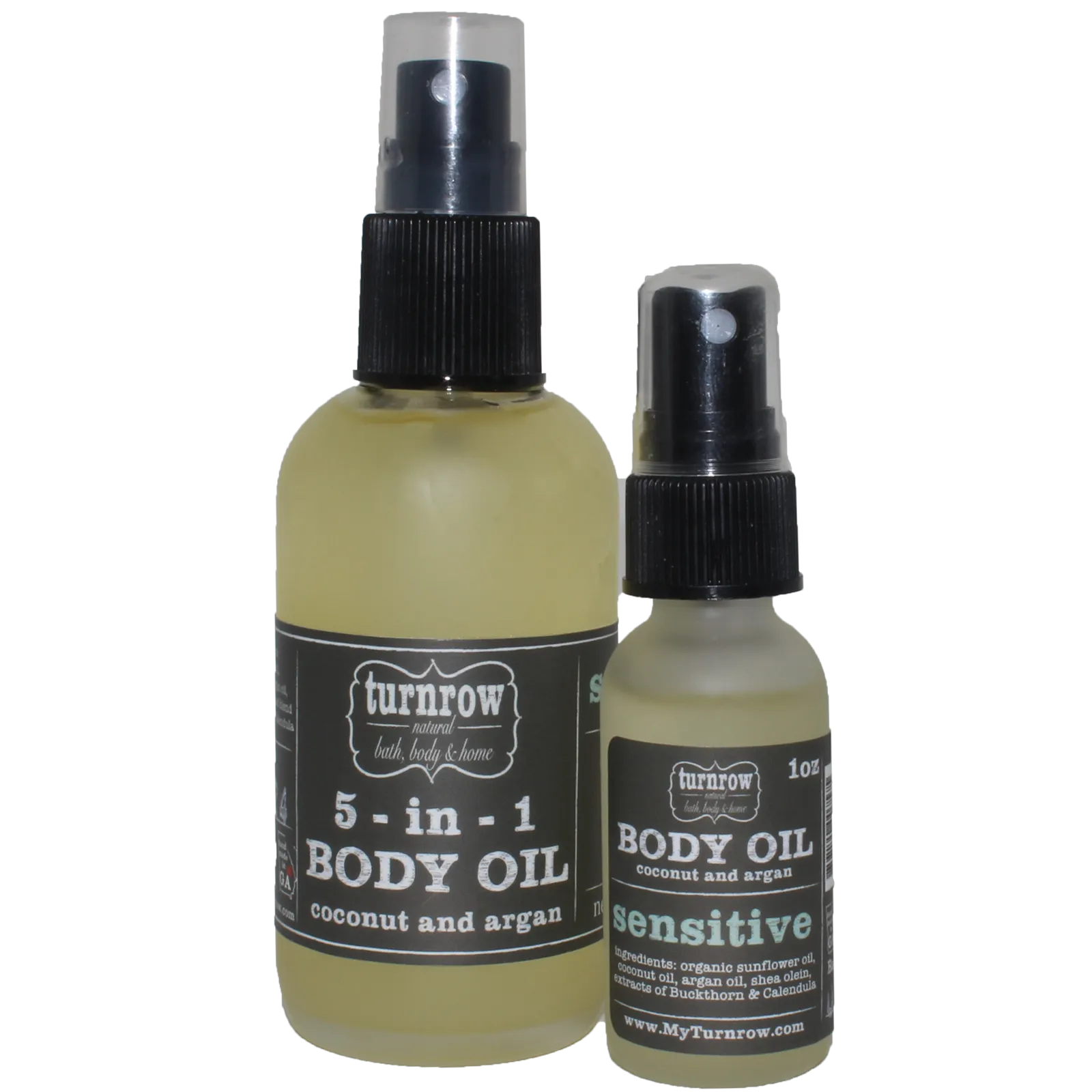 Wholesale SENSITIVE Blend (Unscented) 5-in-1 Coconut & Argan Body Oil